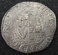 A VERY HIGH GRADE CHARLES 1st SHILLING (mm. CROWN) 1635-1636. EF With an exceptionally good and central strike and excellent portrait of The King.