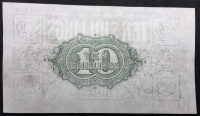 An Exceptionally Good “Warren-Fisher” (3rd Issue) Last Series W 
10/- Ten Shilling Note. UNITED KINGDOM of GREAT BRITAIN and NORTHERN IRELAND. (W44 909344) Type.T.33