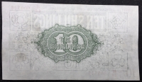 An Exceptionally Good “Warren-Fisher” (3rd Issue) Last Series W 
10/- Ten Shilling Note. UNITED KINGDOM of GREAT BRITAIN and NORTHERN IRELAND. (W44 909344) Type.T.33