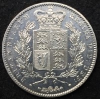 A Spectacular & Exceptionally High Grade VICTORIA “YOUNG HEAD” CROWN of 1845 in AU / UNC .